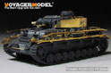 WWII German Pz.Kpfw.IV Ausf.F （LateProduction）Schurzen（For TAMIYA 35374） 1