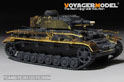 WWII German Pz.Kpfw.IV Ausf.F （LateProduction）Schurzen（For TAMIYA 35374） 3