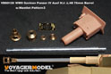 1/35 WWII German Panzer IV Ausf H/J .L/48 75mm Barrel w/Mantlet Pattern 2 (For All)