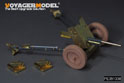 WWII German 37mm PaK35 36Anti-Tank Gun Upgrade Set (B ver include Gun Barrel,Wheels)（For TAMIYA 35035 35259） 7