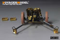 WWII German 37mm PaK35 36Anti-Tank Gun Upgrade Set (B ver include Gun Barrel,Wheels)（For TAMIYA 35035 35259） 16
