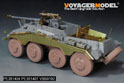 WWII German Sd.Kfz 234/4 Basic Upgrade Set(For MINIART) 16