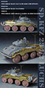 WWII German Sd.Kfz 234/2 PUMA w/Luchs Turret Basic Upgrade Set(For MINIART) 2