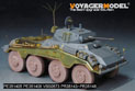 WWII German Sd.Kfz 234/2 PUMA w/Luchs Turret Basic Upgrade Set(For MINIART)
