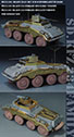 WWII German Sd.Kfz 234/3 mit 2cm Schwebelafette Basic Upgrade Set （For MINIART 35431） 2
