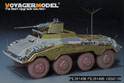 WWII German Sd.Kfz 234/3 mit 2cm Schwebelafette Basic Upgrade Set （For MINIART 35431）