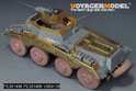 WWII German Sd.Kfz 234/3 mit 2cm Schwebelafette Basic Upgrade Set （For MINIART 35431） 13