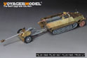 WWII German Sd.Kfz.251/1 Ausf.D Armoured Personnel Carrier w/PaK40 Basic Upgrade Set（For DRAGON 6664） 3