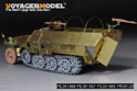 WWII German Sd.Kfz.251/1 Ausf.D Armoured Personnel Carrier w/PaK40 Basic Upgrade Set（For DRAGON 6664） 13