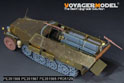 WWII German Sd.Kfz.251/1 Ausf.D Armoured Personnel Carrier w/PaK40 Basic Upgrade Set（For DRAGON 6664） 14