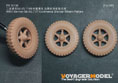 WWII German Sd.Kfz.7 8T Continental Standar Wheels Pattern（GP） 1