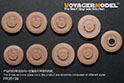 WWII German Sd.Kfz.234 Wheels（8 tires and spare wheels randomly packed）（GP） 1