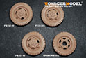 WWII German Sd.Kfz.231/232/233/263 Standar Wheels Pattern3（GP） 1