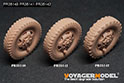 WWII German Sd.Kfz.231/232/233/263 Standar Wheels Pattern3（GP） 2