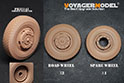 WWII German Sd.Kfz.234Standar Wheels Pattern3（GP） 8