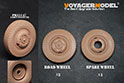 WWII German Sd.Kfz.234  Large Diameter Wheels Pattern（GP） 8