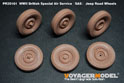 WWII British Special Air Service（SAS） Jeep Road Wheels（GP） 2