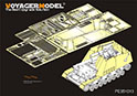 WWII German Sd.Kfz.165 Hummel Armor Plate/Fenders(For TAMIYA 35367)