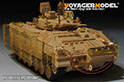 Modern British FV510 Worrior MCV Slat Armour 2004 VER Upgrade Set（For ACADMY 13201） 3