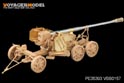 1/35 WWII German 128mm K44(RIVETS  INCLUDE) (For TRUMPETER 02312) 2