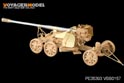 1/35 WWII German 128mm K44(RIVETS  INCLUDE) (For TRUMPETER 02312) 3