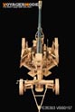1/35 WWII German 128mm K44(RIVETS  INCLUDE) (For TRUMPETER 02312) 5
