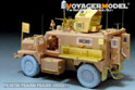 Modern US COUGAR 4X4 MRAP Road Wheels (4PCES) (For PANDA HOBBY PH35003) 3