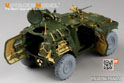 Modern French Panhard VBL Amoured Vehicle(atenna base include）(For TIGER MODEL 4603) 10